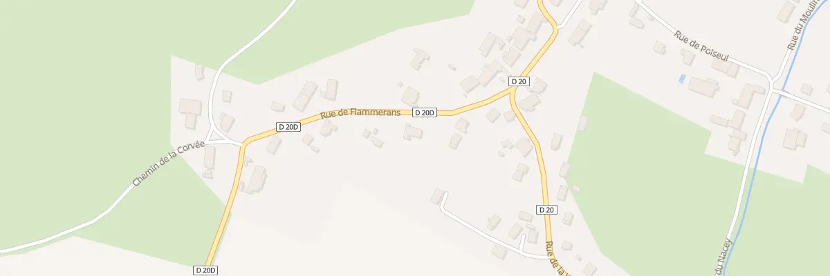 Plan du 15 Rue de Flammerans à Soissons-sur-Nacey