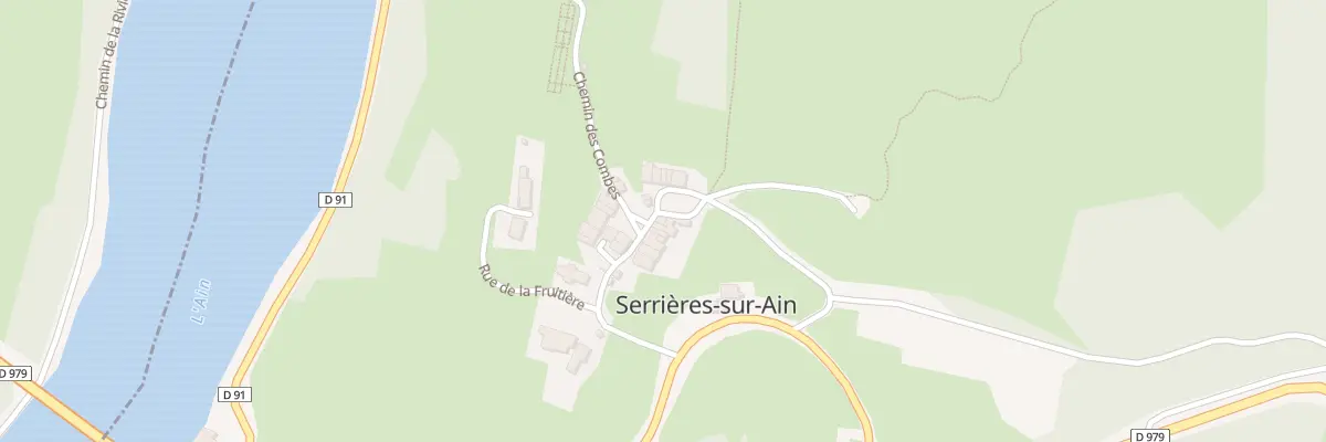 Plan du 158 Rte de la Boissiere à Serrières-sur-Ain