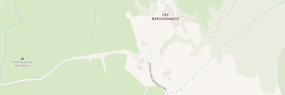 Plan du 937 Che des Berthonnets à Saint-Martin-en-Vercors
