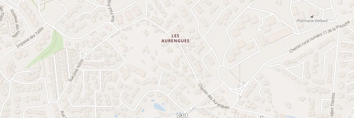 Plan du 59 Che Aurengues à Marseille 13e Arrondissement