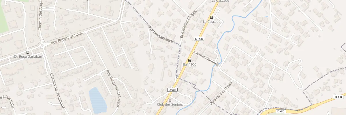 Plan du 9 Che des Lamberts à Marseille 13e Arrondissement