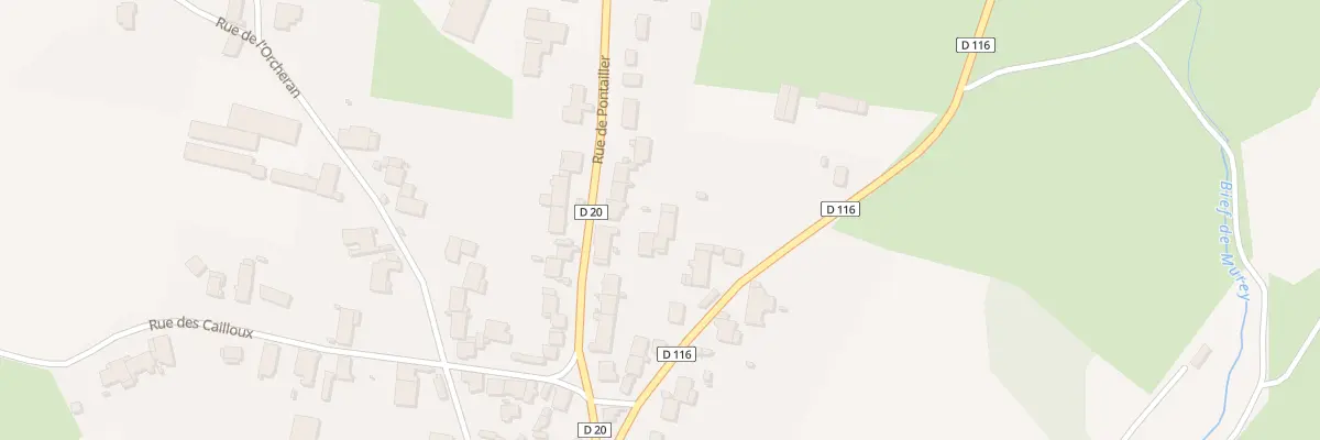 Plan du 10 Rue de Pontailler à Vielverge