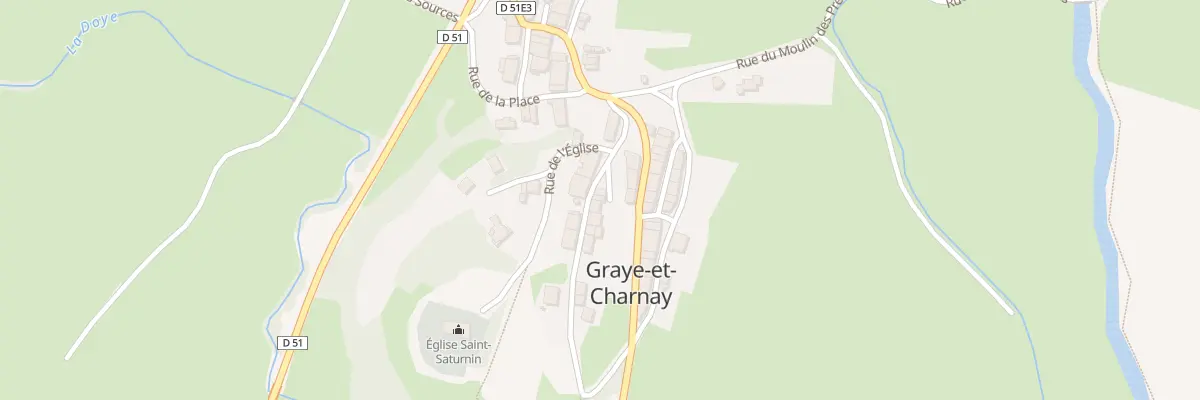 Plan du 35 Rue du Perron à Graye-et-Charnay