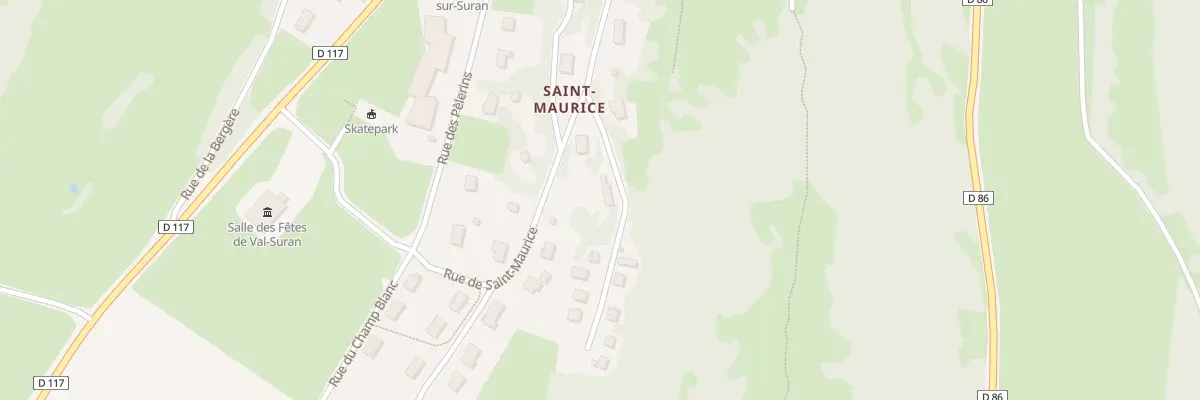 Plan du 54 Imp des Chalets à Val Suran