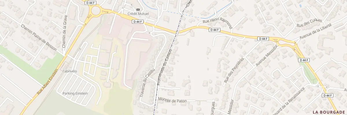 Plan du 100 Prom du Cavaou à Plan-de-Cuques