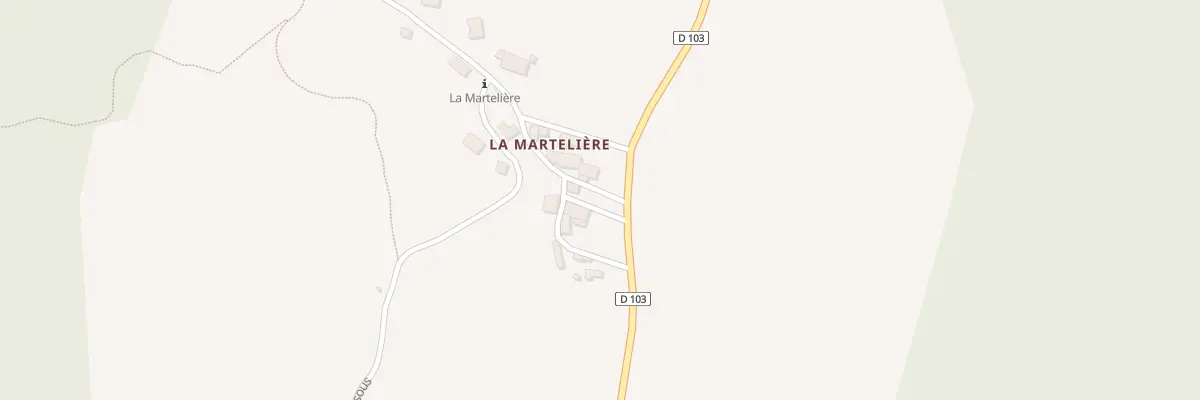 Plan du 100 Che de la Marteliere à Saint-Julien-en-Vercors
