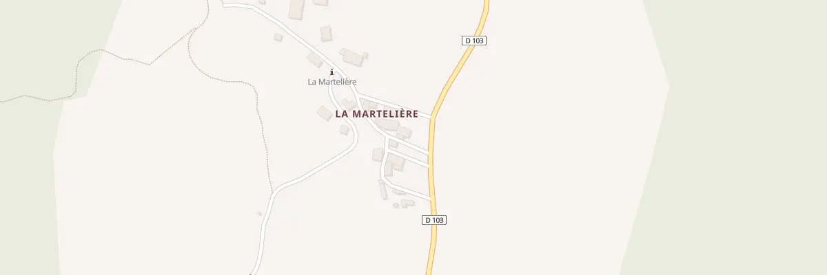 Plan du 110 Che de la Marteliere à Saint-Julien-en-Vercors