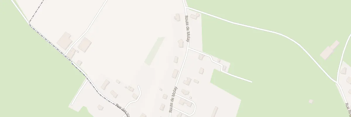 Plan du 13 Rte de Molay à Rahon