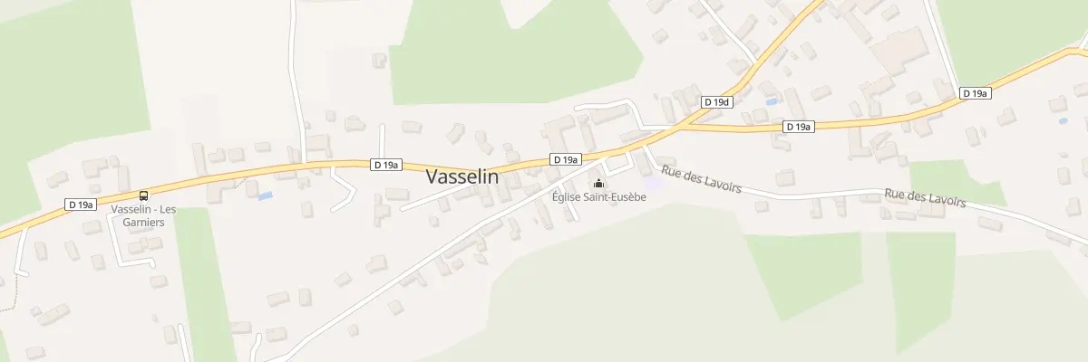 Plan du 395 Rue de la Forge à Vasselin