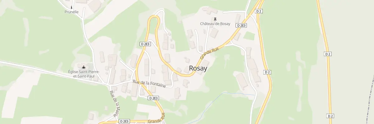 Plan du 17 Grande Rue à Rosay