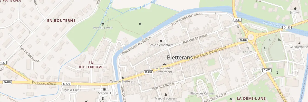 Plan du 43B Rue des Granges à Bletterans