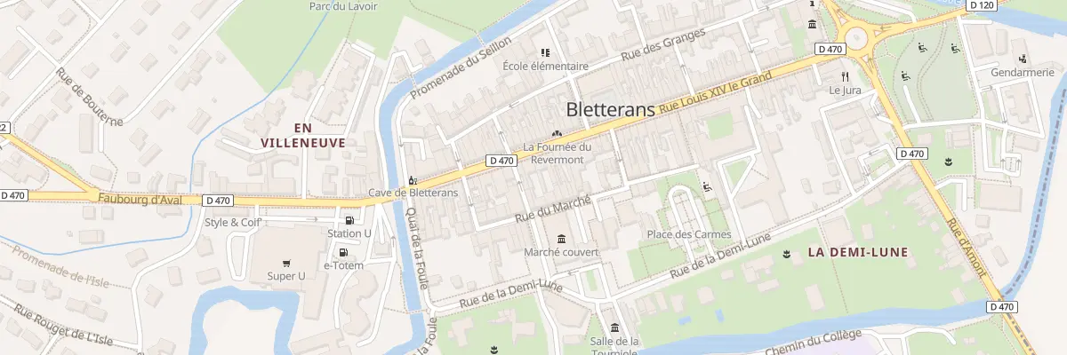 Plan du 58 Rue Louis Le Grand à Bletterans