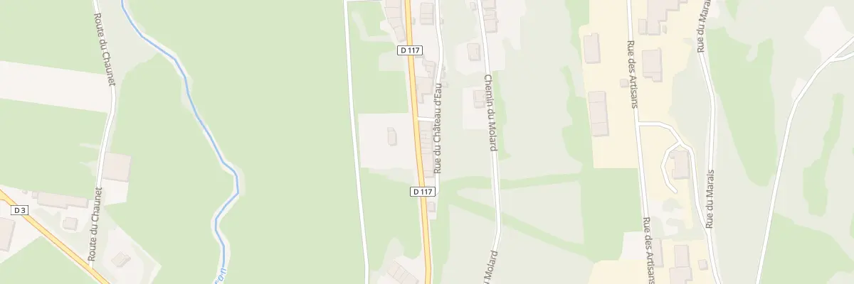 Plan du 190 Rte de Lons - La Riviere à Val Suran