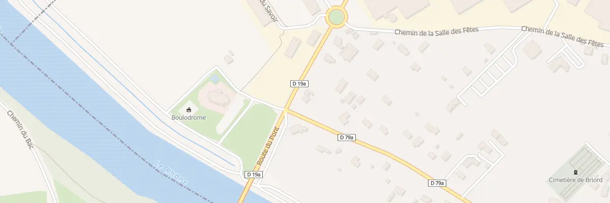 Plan du 2 Rue des Ecoles à Briord