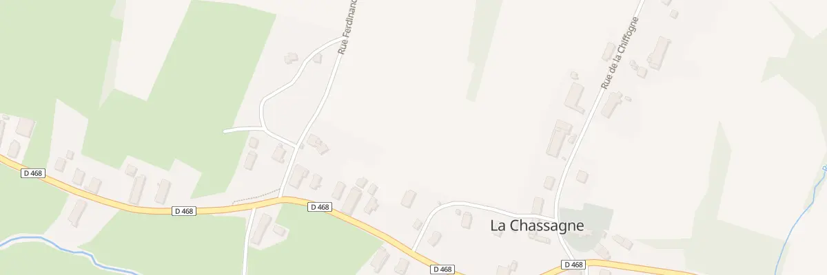 Plan du 16 Rue du Val de Brenne à La Chassagne