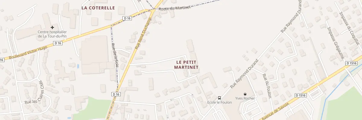 Plan du 6 Imp des Pierres à Saint-Clair-de-la-Tour