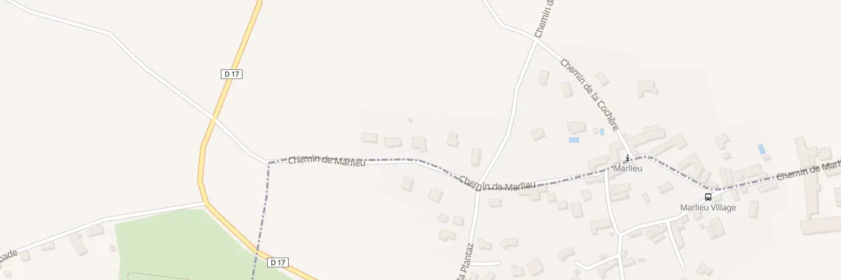 Plan du 27 Che de Marlieu à Sainte-Blandine