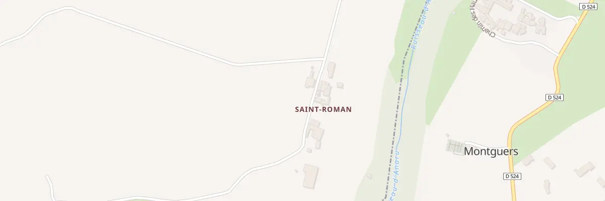 Plan du 5157 Saint-Roman à Saint-Auban-sur-l’Ouvèze
