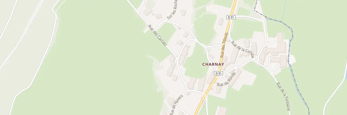 Plan du 143 Rue des Carrats à Graye-et-Charnay