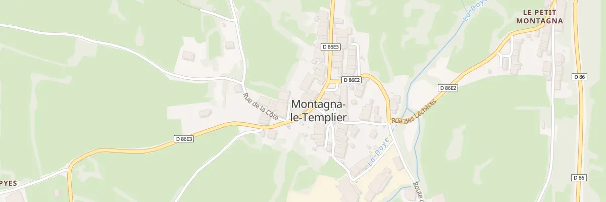 Plan du 5009 Pl de la Mairie Montagna à Montlainsia