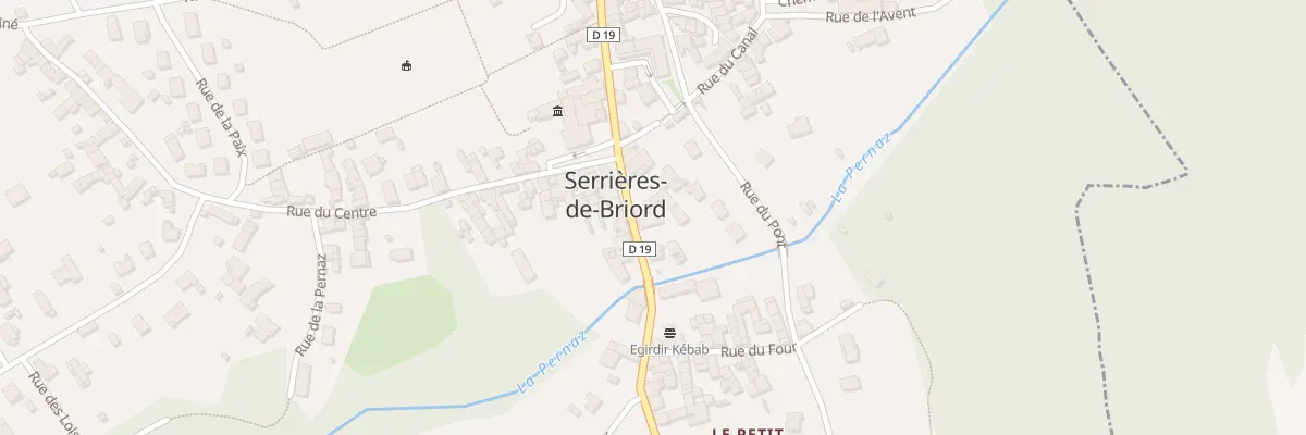 Plan du 31A Gr Grande Rue à Serrières-de-Briord