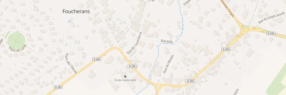 Plan du 2 Rue Jolie à Foucherans