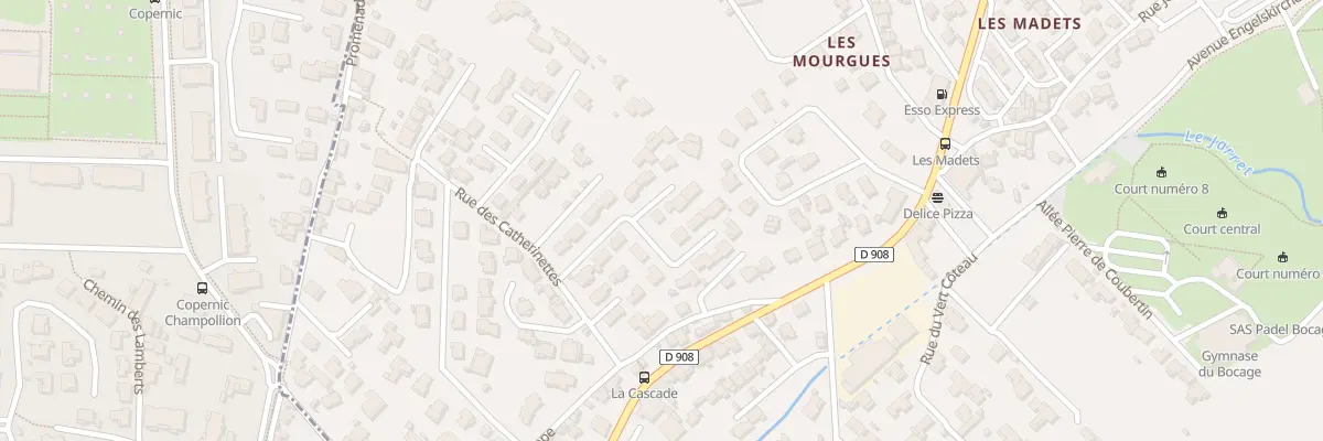 Plan du 5001F Rue des Catherinettes à Plan-de-Cuques