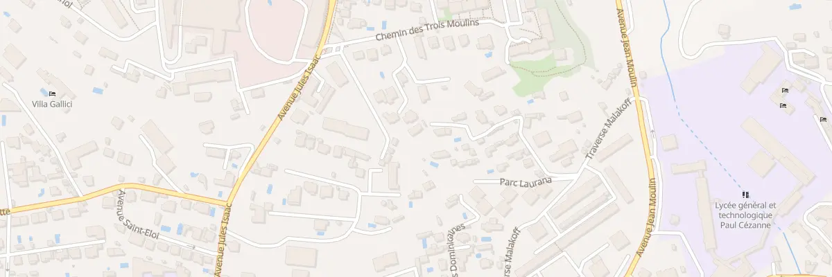 Plan du 9024 Che Joseph Coste à Aix-en-Provence