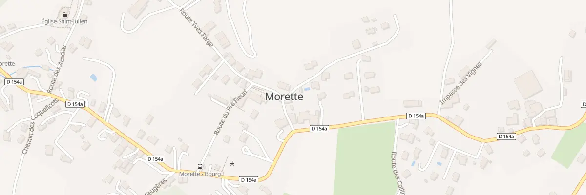 Plan du 5057 Les Molards à Morette