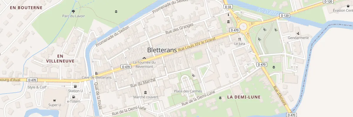 Plan du 30 Rue Louis Le Grand à Bletterans