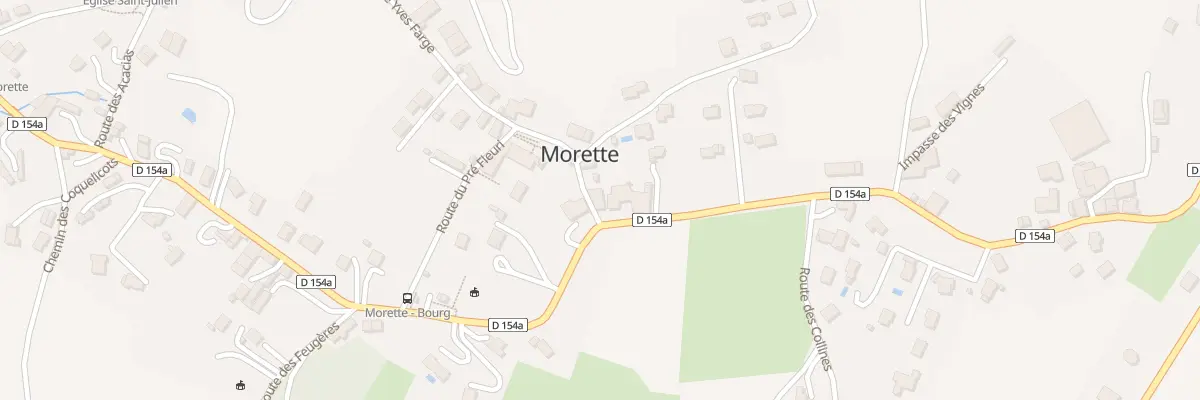 Plan du 5059 Les Molards à Morette