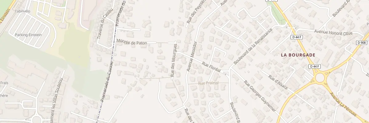 Plan du 8 Rue Floréal à Plan-de-Cuques