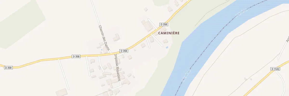 Plan du 721 Rte de Riquetiére à L’Albenc