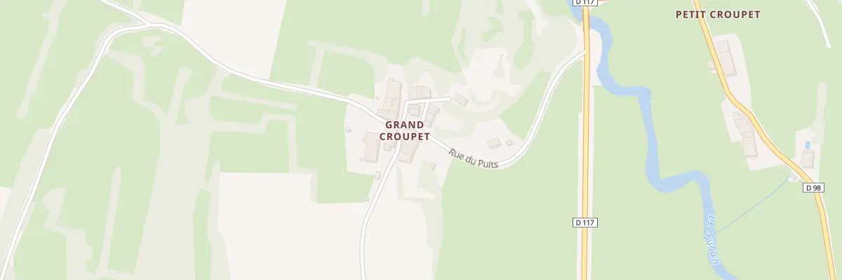 Plan du 1 Rue de l’Etang à Gigny