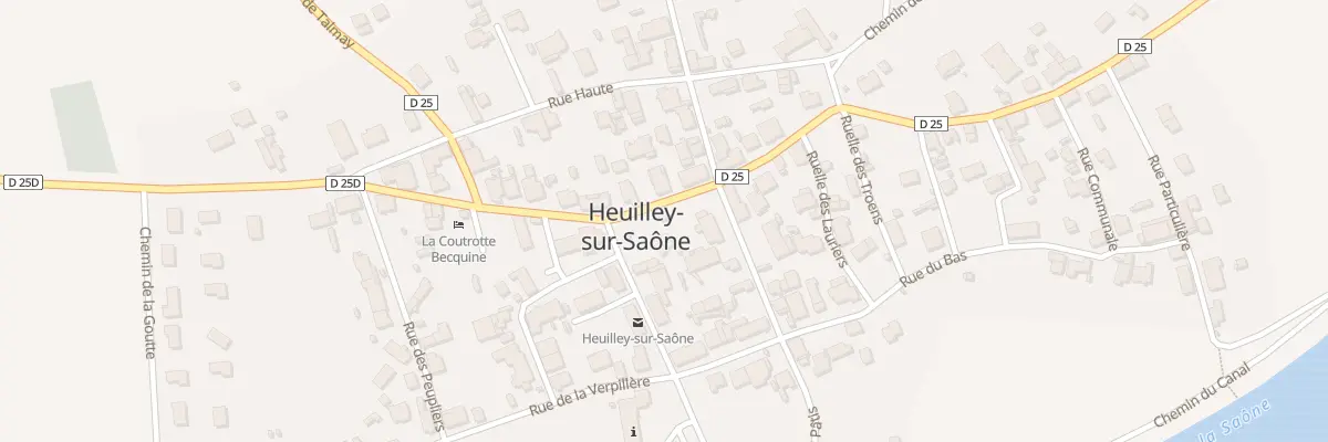 Plan du 4 Rue du Bois de Chy à Heuilley-sur-Saône