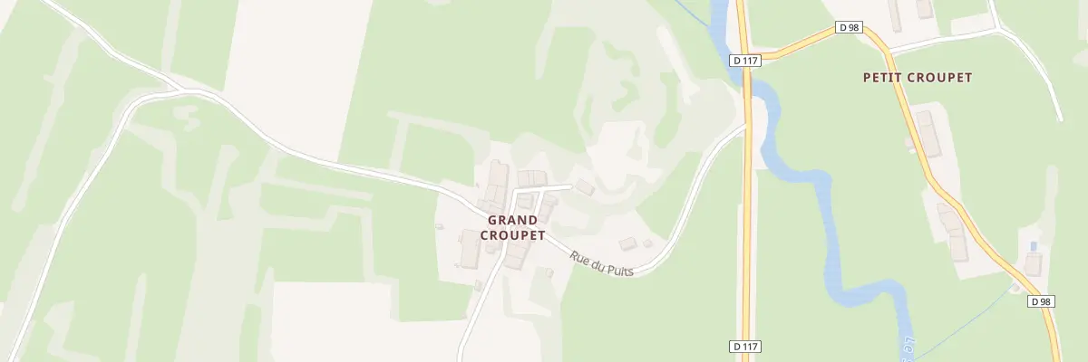Plan du 9B Rue des Terreaux à Gigny
