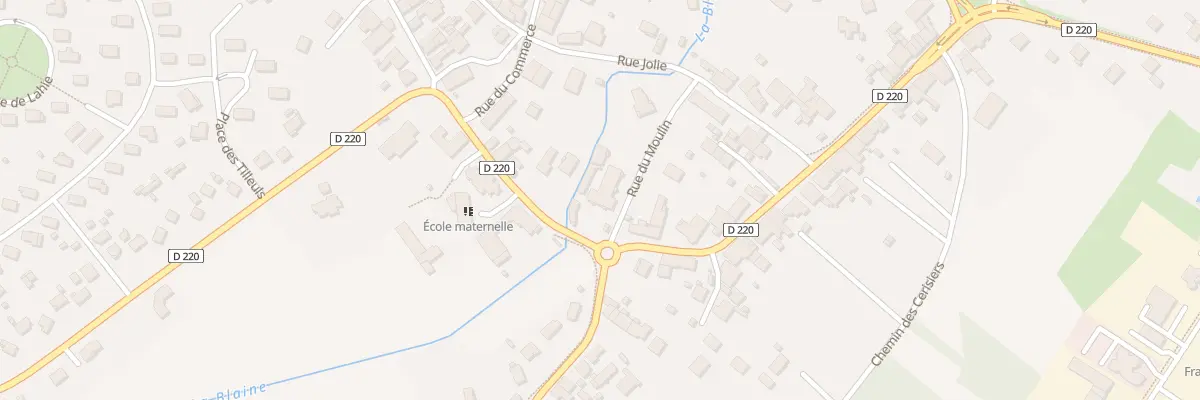 Plan du 1 Rue du Moulin à Foucherans