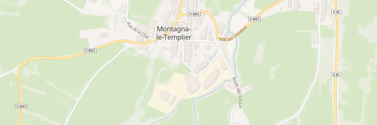 Plan du 7 Rue de la Scierie à Montlainsia