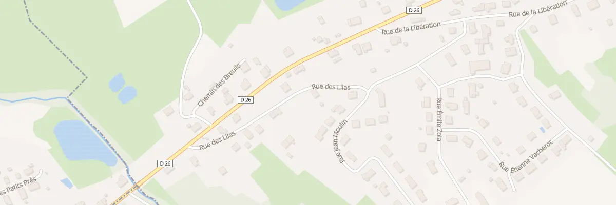 Plan du 5 Rue des Lilas à Torcenay