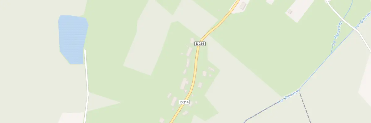 Plan du 8 Rte de la Reppe à Pleure