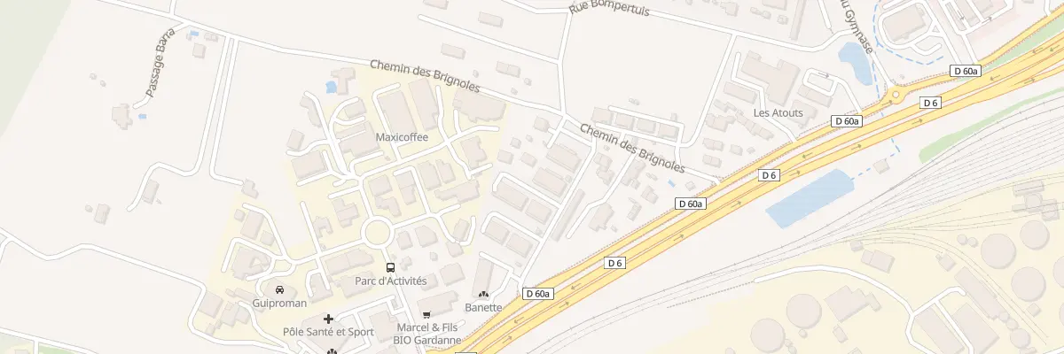 Plan du 780 Av d’Arménie à Gardanne