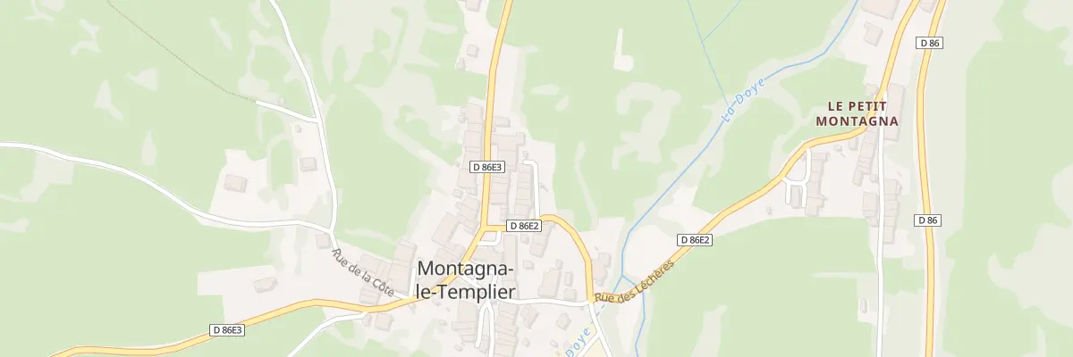 Plan du 5023 Rue de la Fromagerie Montagna à Montlainsia