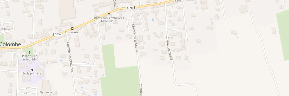 Plan du 133 Che de la Mairie à Colombe