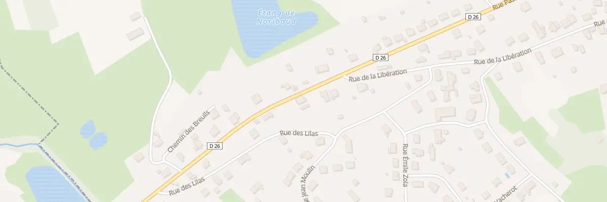Plan du 13 Rue Pasteur à Torcenay
