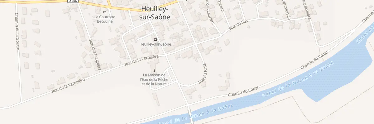 Plan du 4 Rue du Bas à Heuilley-sur-Saône
