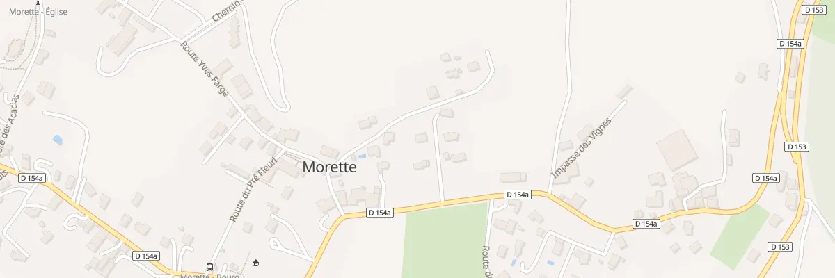 Plan du 5098 Les Molards à Morette