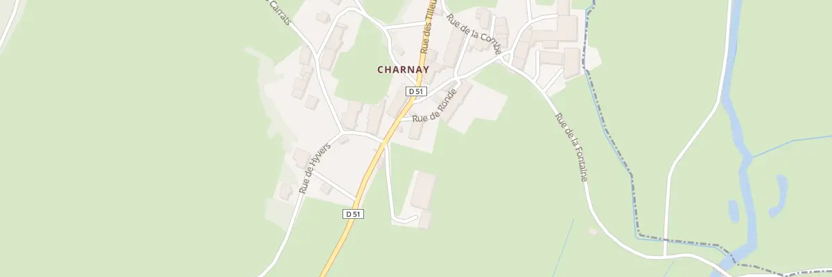Plan du 5081 Rue des Tilleuls à Graye-et-Charnay
