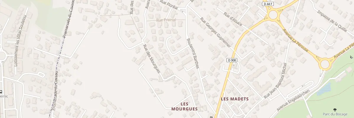 Plan du 3 All Charles Peguy à Plan-de-Cuques