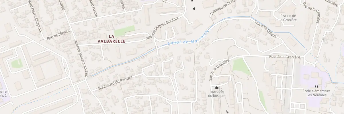 Plan du 5203F Bd du Parasol à Marseille 11e Arrondissement