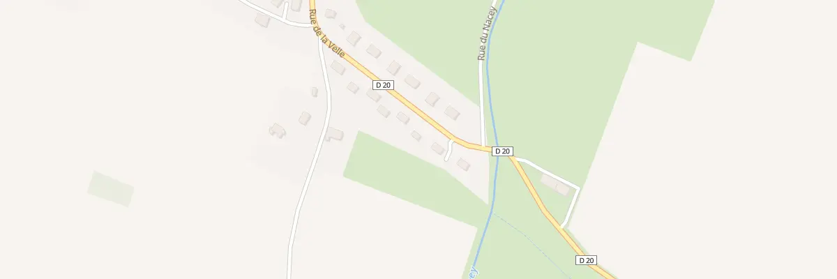 Plan du 38 Rue de la Velle à Soissons-sur-Nacey